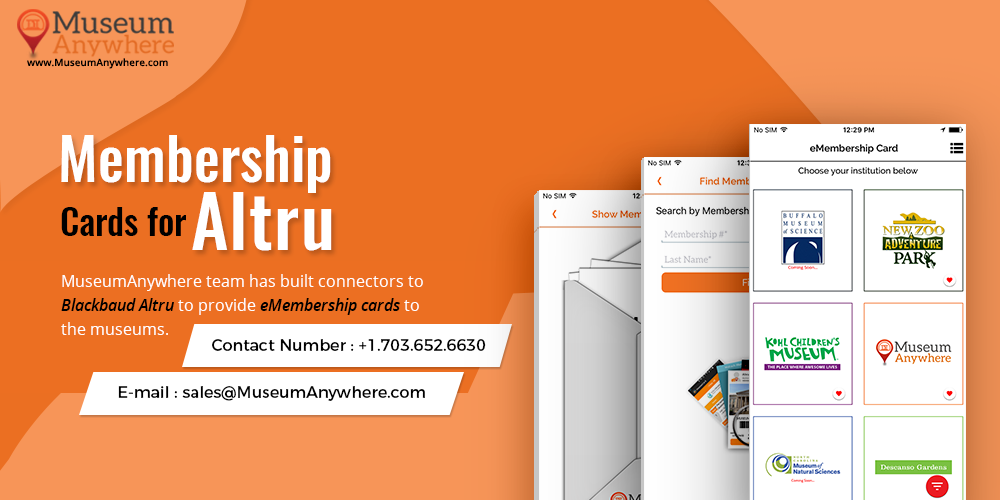 Digital Membership cards from your Altru System